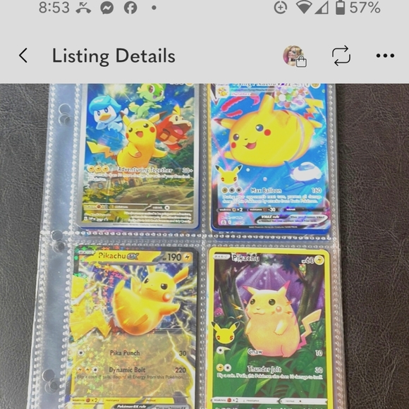 Auth collectible pikachu lucario Pokémon Cards modern hits and bulk - Picture 2 of 3